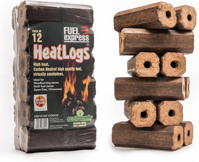 HIGH ENERGY HEAT LOG BALES 12 PER PACK (SHIMADA/PINI KAY)