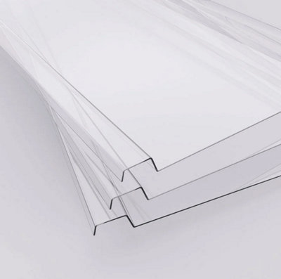 High Impact 3mm Suntuf Clear EZ Glaze Glass Like Polycarbonate Roofing Sheet 2500mm