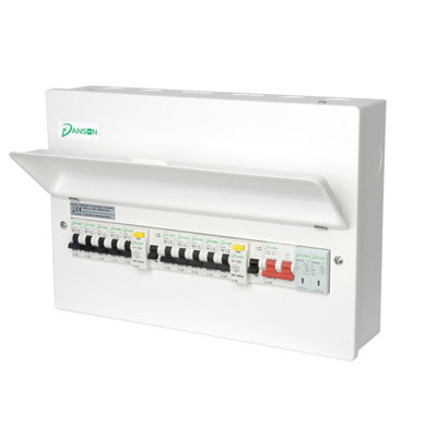 High Integrity Fully Loaded Consumer Units With Dual RCDS And Main ...