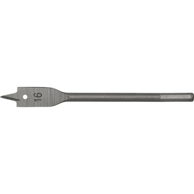 High Performance 16mm x 152mm Hardened Wood Drill Bit with Hex Shank