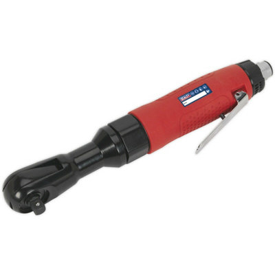 High-Performance 3/8" Air Ratchet Wrench with Finger Trigger and 1/4" BSP Inlet