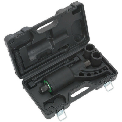 High Performance 65:1 Torque Multiplier Wheel Nut Wrench with 210mm Extension for HGVs