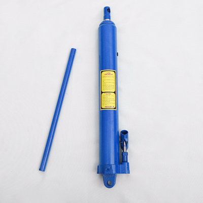 High Performance 8 Ton Hydraulic Long Ram Jack Blue Steel with Handle