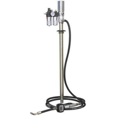 High-Performance Air Operated Oil Dispensing Pump Station with Digital Meter and Advanced Air Management System