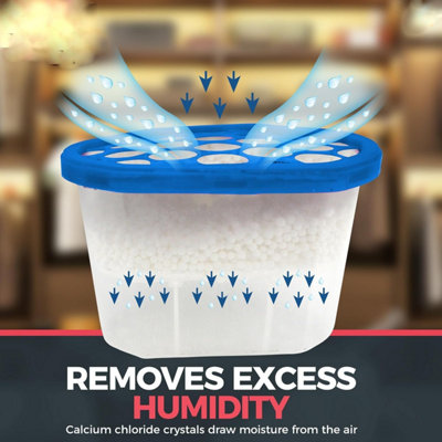 High-Performance Dehumidifier for Home and Office - Efficient Moisture Removal 500ml Pack of 20 - 6