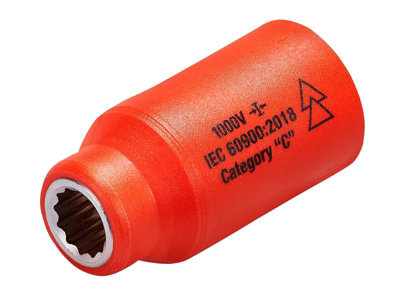 High-Performance Insulated 10mm 1/2 Inch Drive Socket for Maximum Safety