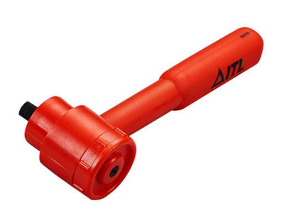 High-Performance Insulated 3/8" Drive Reversible Ratchet for Live Line Safety