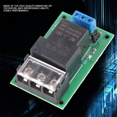 High Power One Way High/Low Level Trigger Optocoupler Isolation Relay Module 30A YYG-2 DC12V