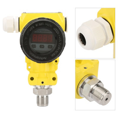 High precision 4-20mA LCD digital pressure sensor transmitter (0-1.6MPa)