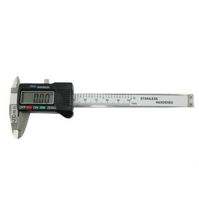 High Precision Digital Vernier Caliper 150mm 6 Inch Steel LCD Measuring ...