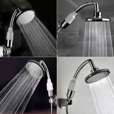 High Pressure Chrome Shower Head with 1.5m Hose - Universal Fit, Water ...