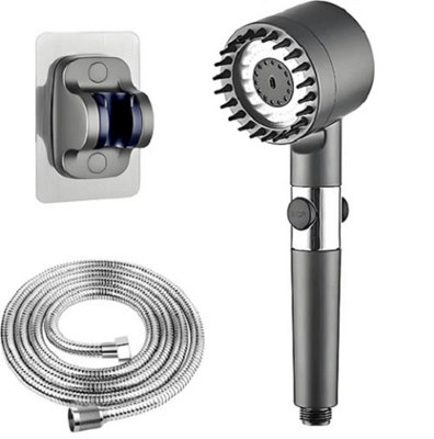 High Pressure Handheld Shower Head 6 Modes Spa Spray