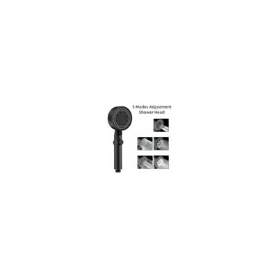 High Pressure Shower Head 5 Spray Modes Shower Head With Stop Button ...