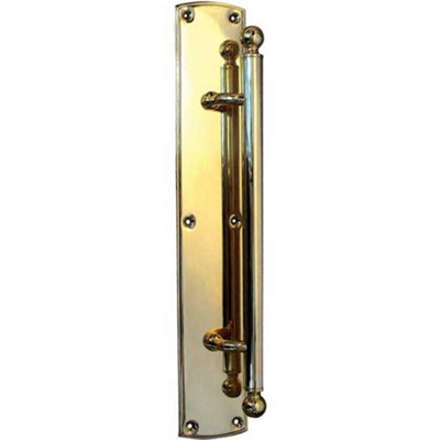 High-Quality 310mm Polished Brass Pull Handle for Doors and Cabinets - Door Handle