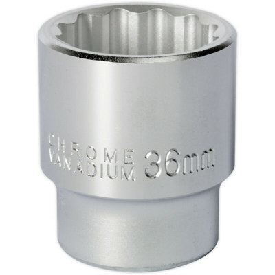 High-Quality 36mm Forged Steel Drive Socket - Chrome Vanadium - 3/4 ...