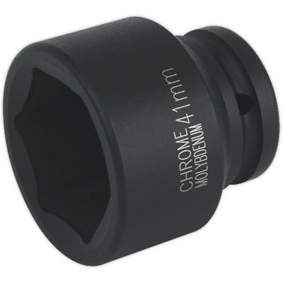 High-Quality 41mm Forged Impact Socket - 3/4 Inch Square Drive for Air ...