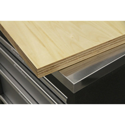 High-Quality 930mm Hardwood Corner Worktop for Modular Cabinets