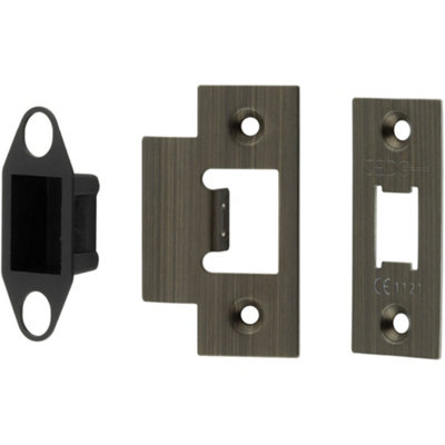 High-Quality Accessory Packs for Heavy Duty Tubular Latches in Antique Brass Finish