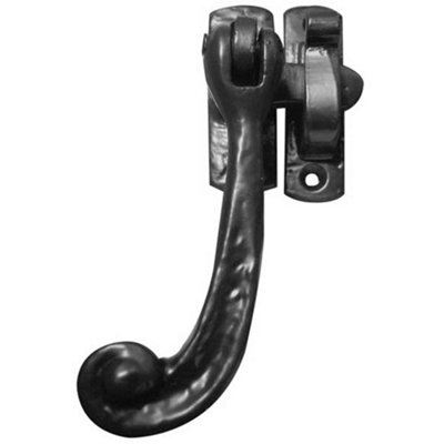 High-Quality Antique Range Casement Fasteners in Elegant Black Finish - 94mm - Window Handle