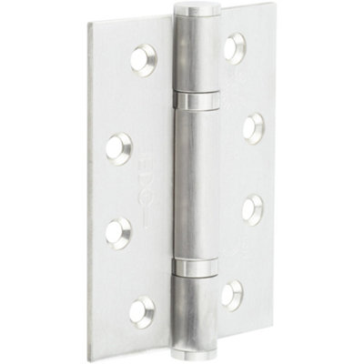 High-Quality Certifire Stainless Steel Grade 13 Polymer Bearing Hinge - 3 Knuckle Satin Finish - 30/60 Fire Door Hinge