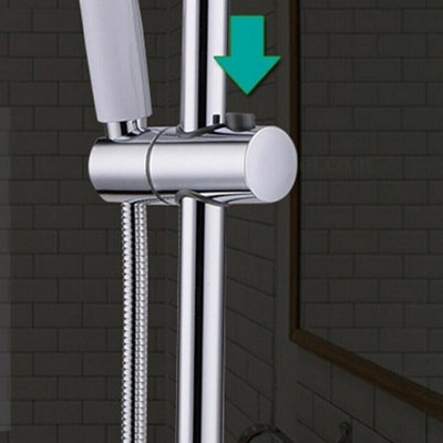 High-Quality Engineered ABS Shower Head Holder - 19 mm Adjustable Shower Holder Bracket.