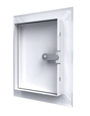 High-Quality Metal Access Panel with Lock 200mm x 350mm - 4