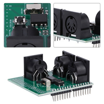 High-Quality MIDI Shield Module Digital Interface Adapter for Electronic Measurement
