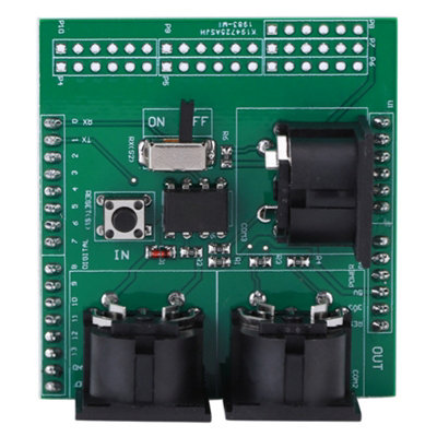 High-Quality MIDI Shield Module Digital Interface Adapter for Electronic Measurement