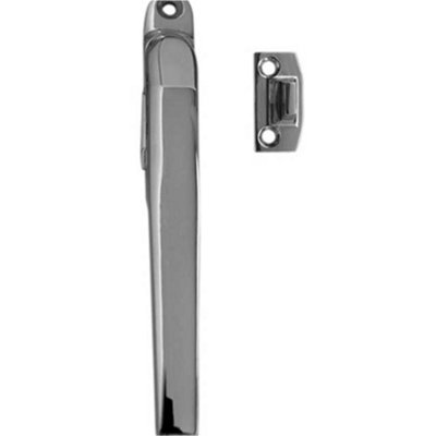 High-Quality Modern Non-Lockable Casement Fasteners in Polished Chrome - 124mm - Window Handle