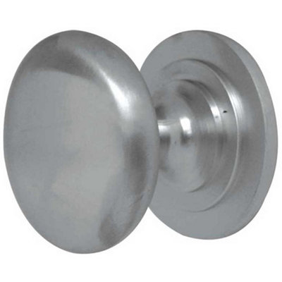 High-Quality Satin Chrome Cupboard Knob 25mm for Furniture - Kitchen Cabinet Knob