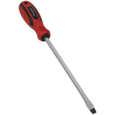 High-Quality Slotted Screwdriver 8 x 200mm with Soft Grip Handle and ...