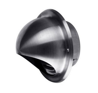 High Quality Stainless Steel Bull Nose 125mm Air Vent