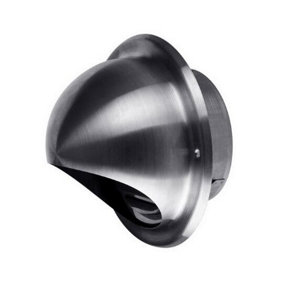 High Quality Stainless Steel Bull Nose 125mm Air Vent