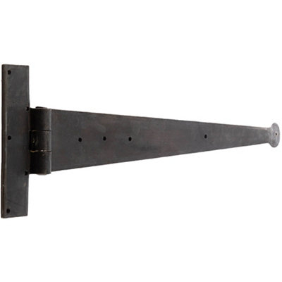High-Quality T Hinge 445x132mm in Beeswax Finish for Durable Construction - Traditional Gate Door - Door Hinges