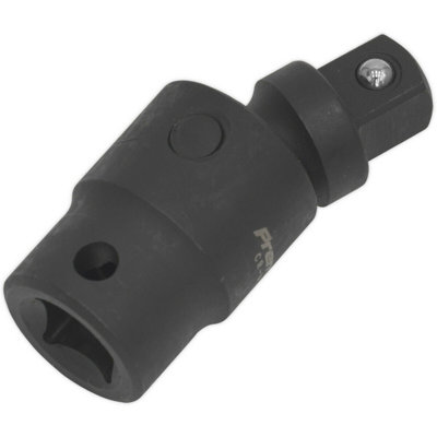 High-Quality Universal 3/8" Square Drive Impact Joint with Spring Ball Retainer