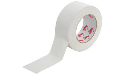 High Quality Water Resistant Medium Strength Gaffa Tape 48mm x 50m- White