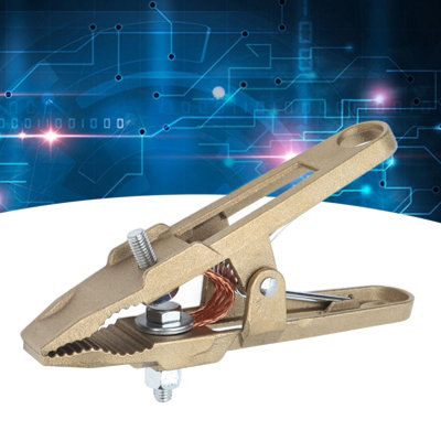 High-Strength Brass Ground Clamp 600A A-Shape for Welding and Cutting Support