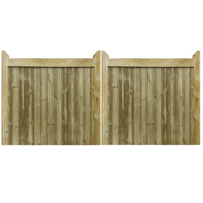 Highampton Gates Pair - 1.8m Total Width x 1.8m High