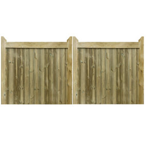 Highampton Gates Pair - 4.2m Total Width x 1.5m High