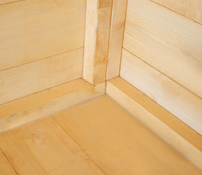 Highclere 8 x 8 Feet Double Door with Three Windows Summerhouse - 4