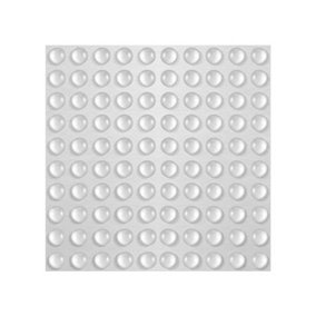 Highdecora Furniture Bumpers Clear Adhesive Buffer Pads 100 Pieces in 1 sheet contain 6 Sheets of buffer pads (600 PCS)