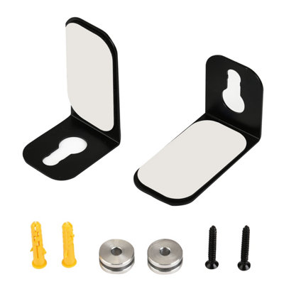 Highdecora Soundbar Brackets with Sticky Anti-slip Strips, Wall