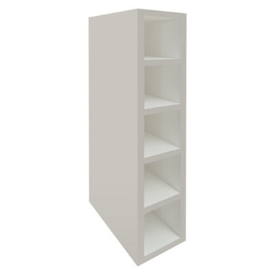 Highdecora Wine Rack Cabinet Base or Wall Unit Made with 18mm MFC (Light Grey)