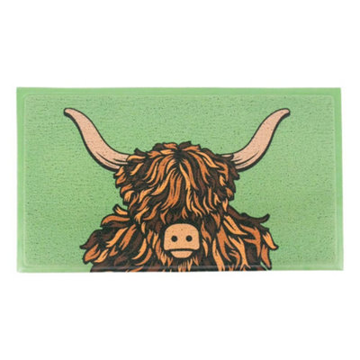 Highland Cow Doormat (70 x 40cm)