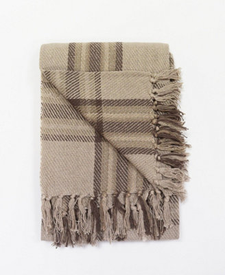 Highland Woven Check Cotton Throw