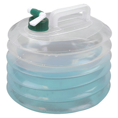 Highlander Accordion Water Carrier 10L Liquid Container Storage