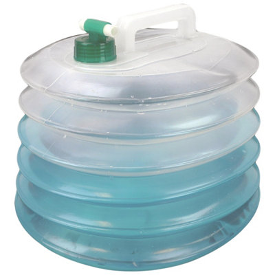 Highlander Accordion Water Carrier 15L Liquid Container Storage