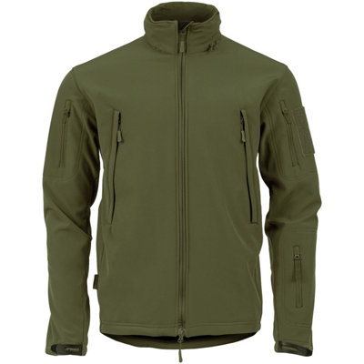 Highlander Forces Soft Shell Jacket Olive size Medium