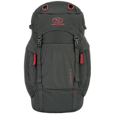 Highlander Rambler Rucksack 25L Charcoal