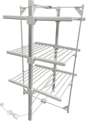 Deluxe 3 best sale tier heated airer